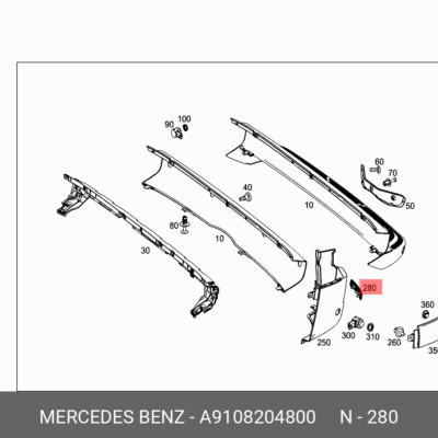 REFLECTOR MERCEDES SPRİNTER 2018>> L | A9108204800