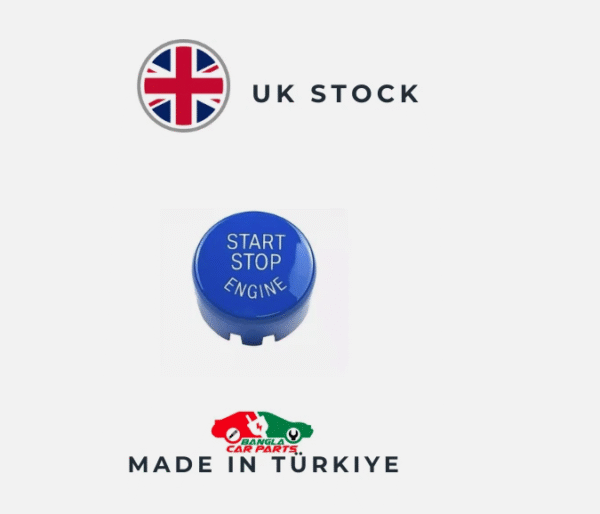 Start Stop Button blue 61319153831 for BMW 1/2/3/4/5 Series M5 F20 F22 F30 F25