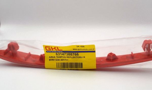 NEW REFLECTOR BMW G30 2017 ONWORD RIGHT SIDE REAR BUMPER RED 63147388766 - Image 8