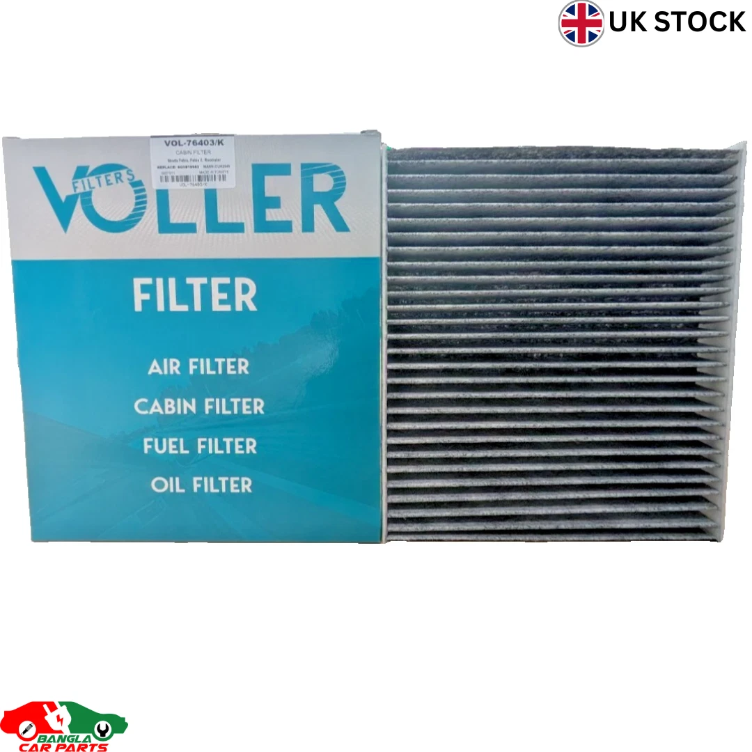 Cabin / Carbon Pollen Filter Fits Skoda Fabia, Fabia II & Roomster – 6Q0819653