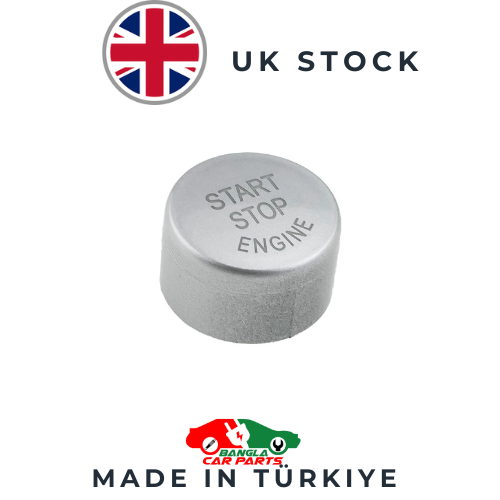 Premium Silver Start Stop Button for BMW 1/2/3/4/5 Series M5 GKL UK