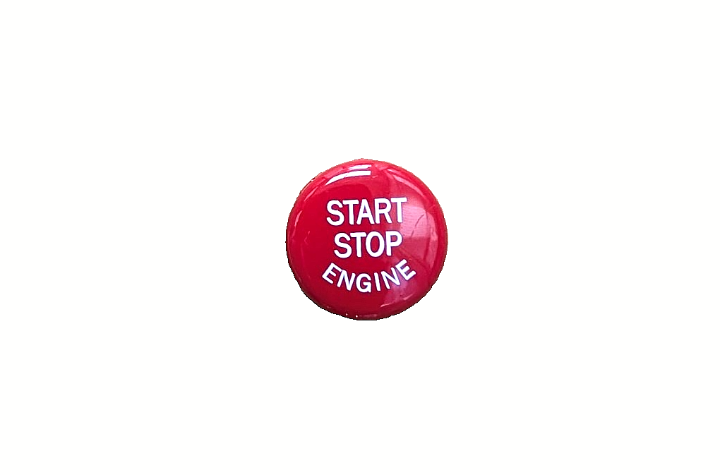 Red Engine Start Stop Button Switch for BMW E60 E90 E84 E70 E71 OEM 61319154945 - Image 2